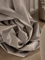 Бархатные шторы Sterling - Silver Grey — изображение 5