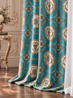 Оксамитові штори Prima Imperial — Turquoise
