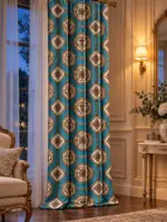Бархатные шторы Prima Imperial - Turquoise - Зображення 4