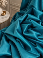 Бархатные шторы Lagoon - Deep Turquoise — изображение 5