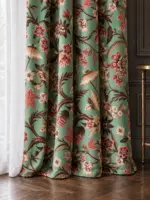 Бархатные шторы Palazzo - Mint Turquoise — изображение 3