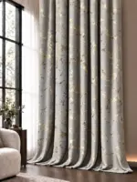 Бархатные шторы Pearl Luxe – Silver - Зображення 2