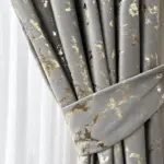 Бархатные шторы Pearl Luxe – Silver