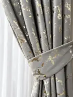 Бархатные шторы Pearl Luxe – Silver