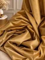 Бархатные шторы Solara - Honey Gold — изображение 4