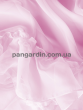 Комплект тюли волна розового цвета 2